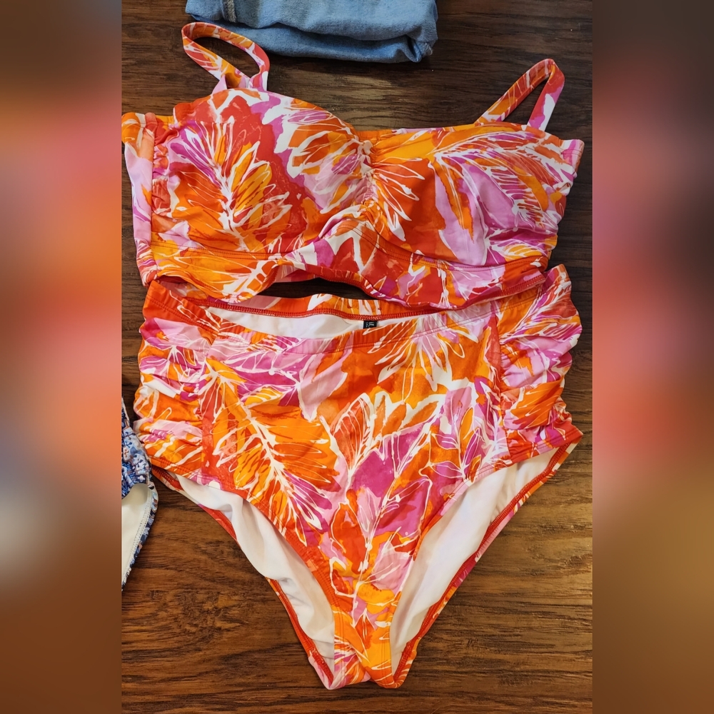 SOLD***Ralph Lauren 2pc Swimsuit Like New* 18W